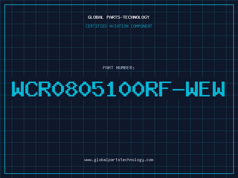 Aviation Part WCR0805100RF-WEW