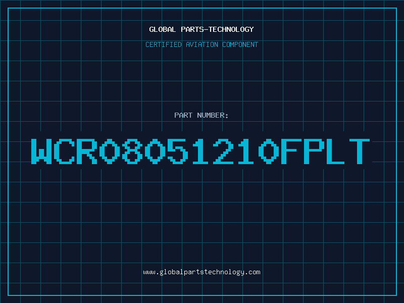 Aviation Part WCR08051210FPLT