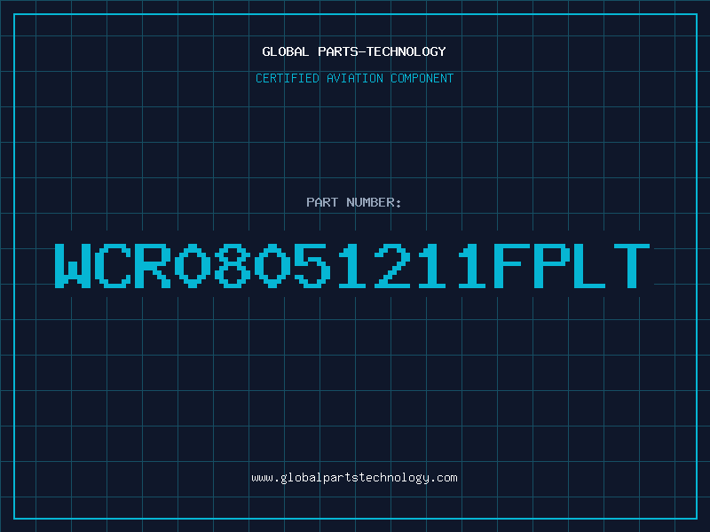 Aviation Part WCR08051211FPLT
