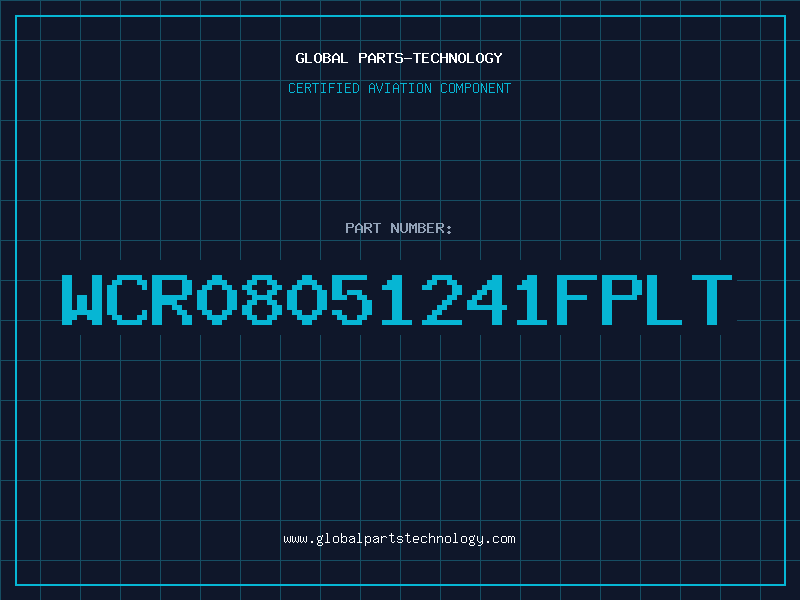 Aviation Part WCR08051241FPLT
