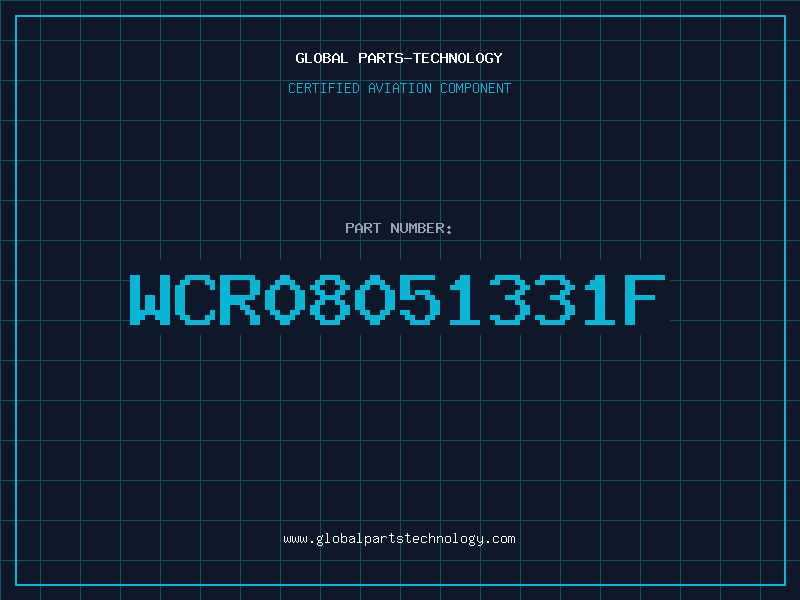 Aviation Part WCR08051331F