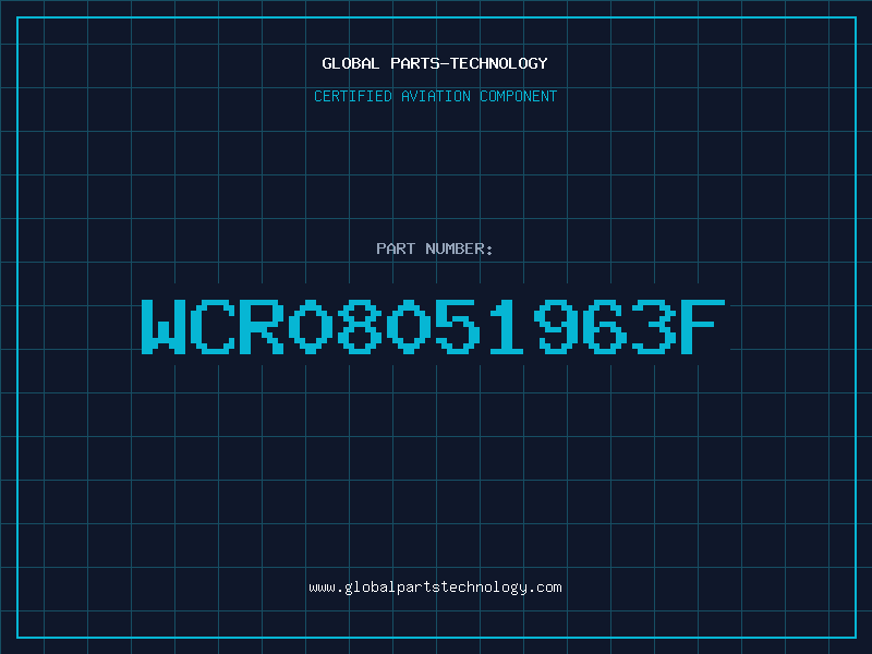 Aviation Part WCR08051963F