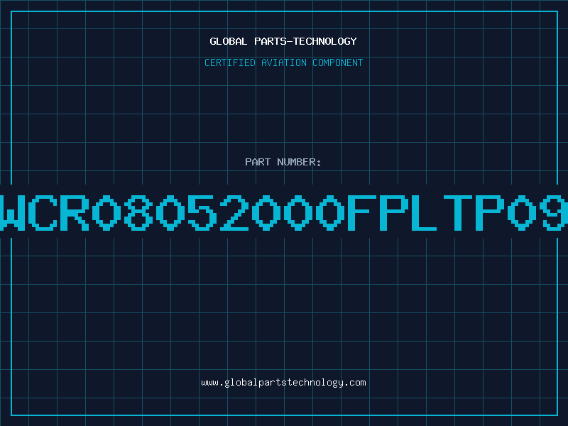 Aviation Part WCR08052000FPLTP09