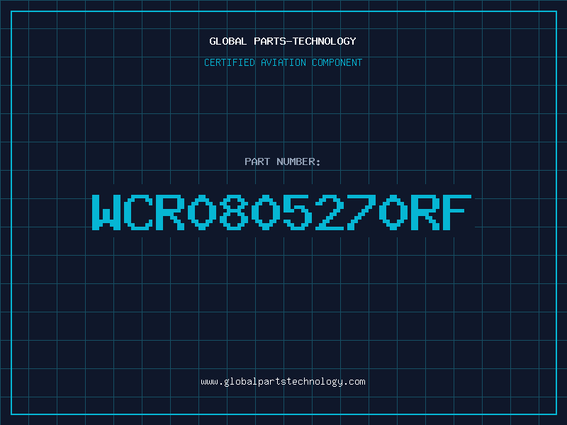 Aviation Part WCR0805270RF