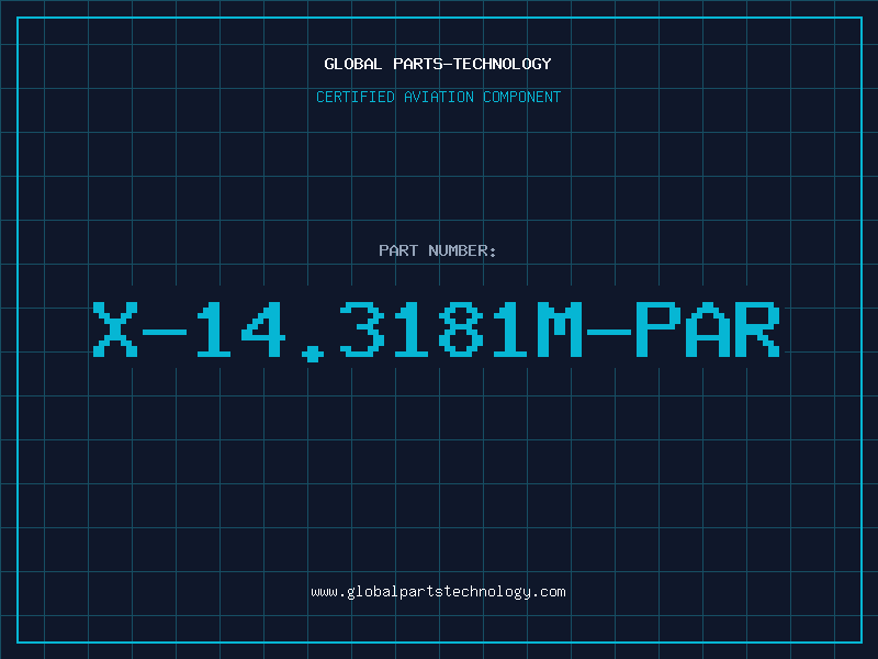 Aviation Part X-14.3181M-PAR