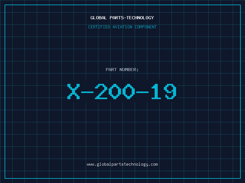 Aviation Part X-200-19