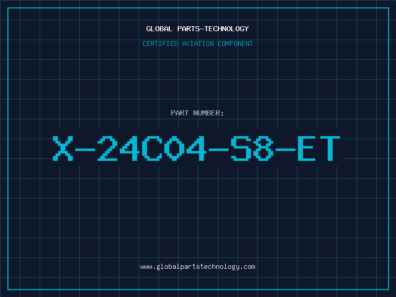 Aviation Part X-24C04-S8-ET