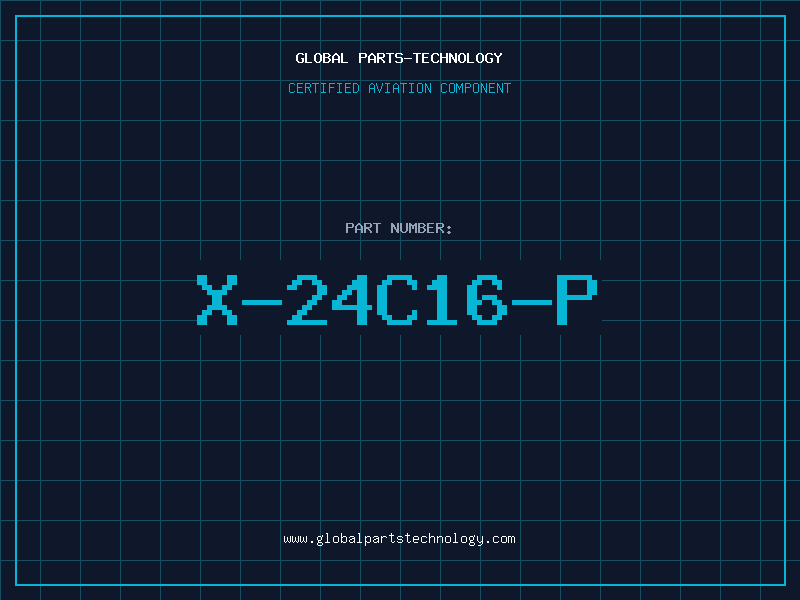 Aviation Part X-24C16-P