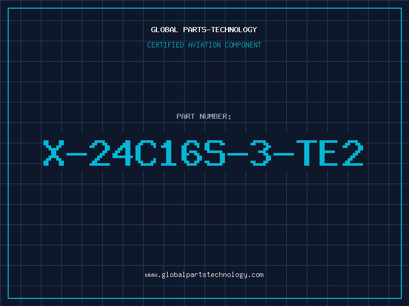 Aviation Part X-24C16S-3-TE2