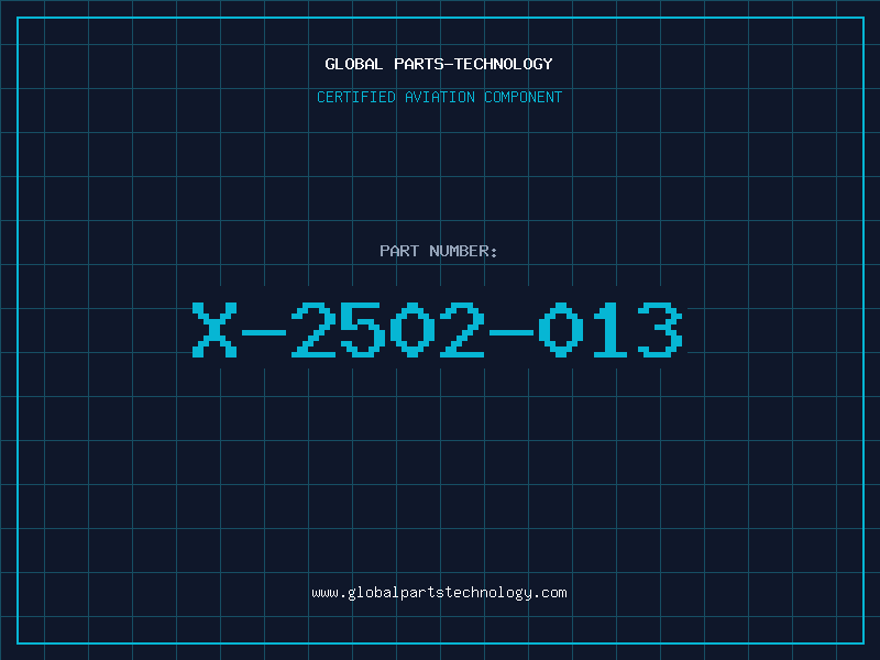 Aviation Part X-2502-013