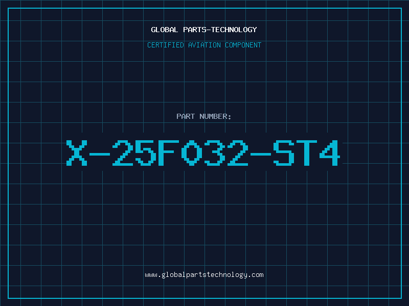 Aviation Part X-25F032-ST4