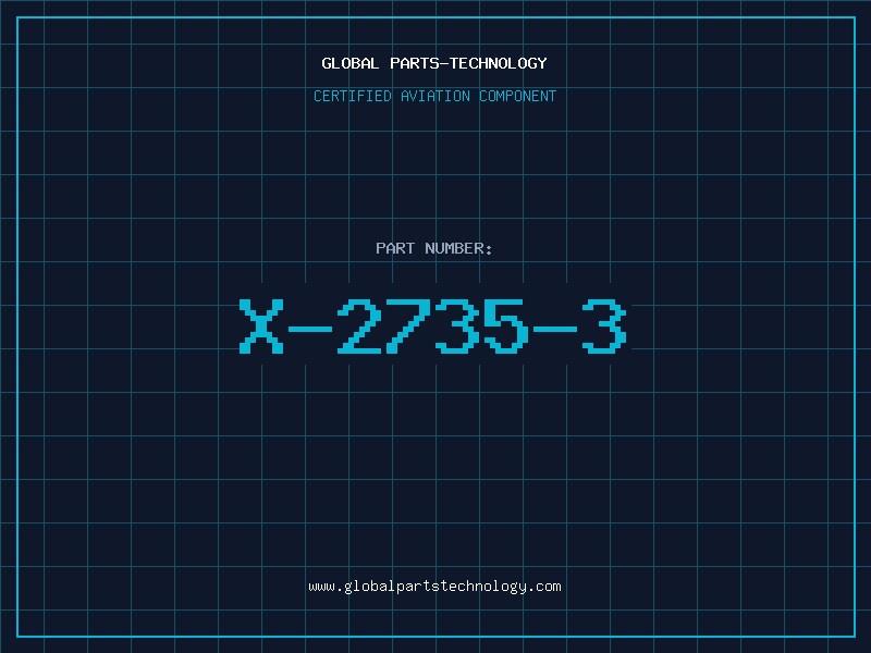 Aviation Part X-2735-3