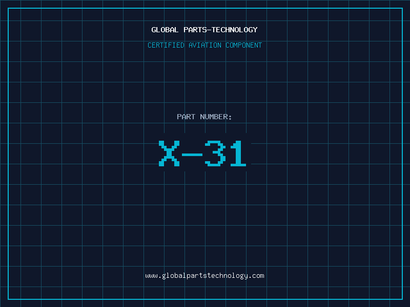 Aviation Part X-31