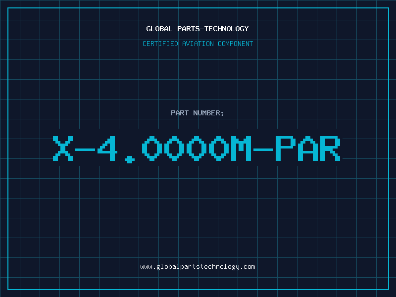 Aviation Part X-4.0000M-PAR