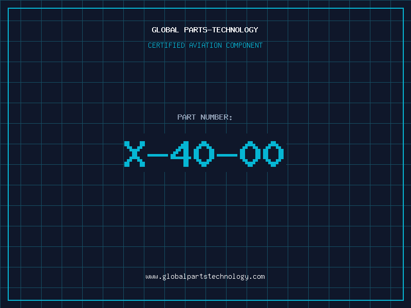 Aviation Part X-40-00