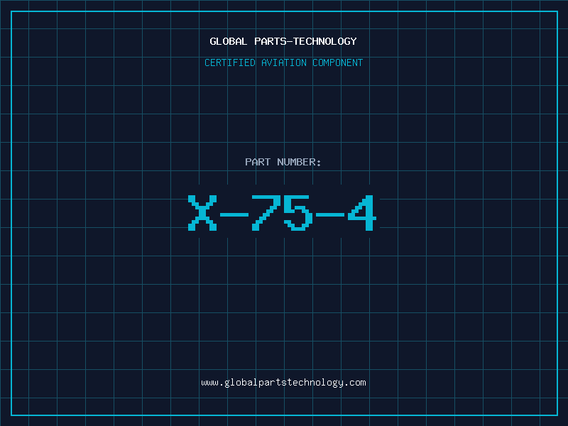 Aviation Part X-75-4