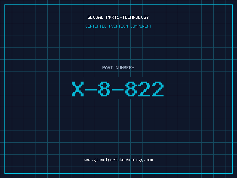 Aviation Part X-8-822