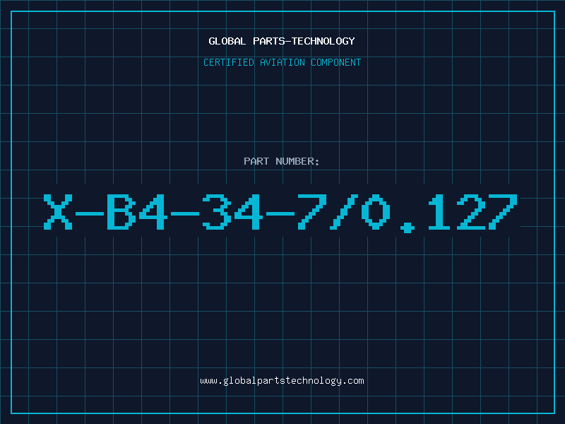 Aviation Part X-B4-34-7/0.127