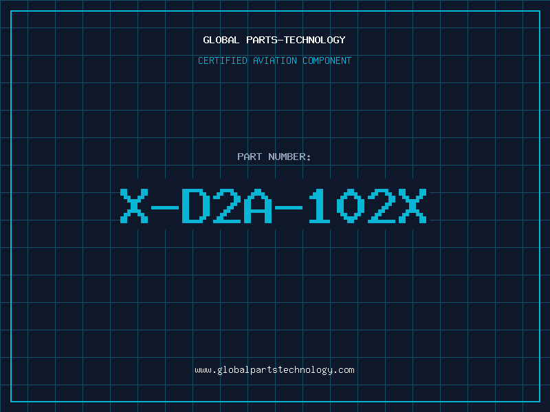 Aviation Part X-D2A-102X