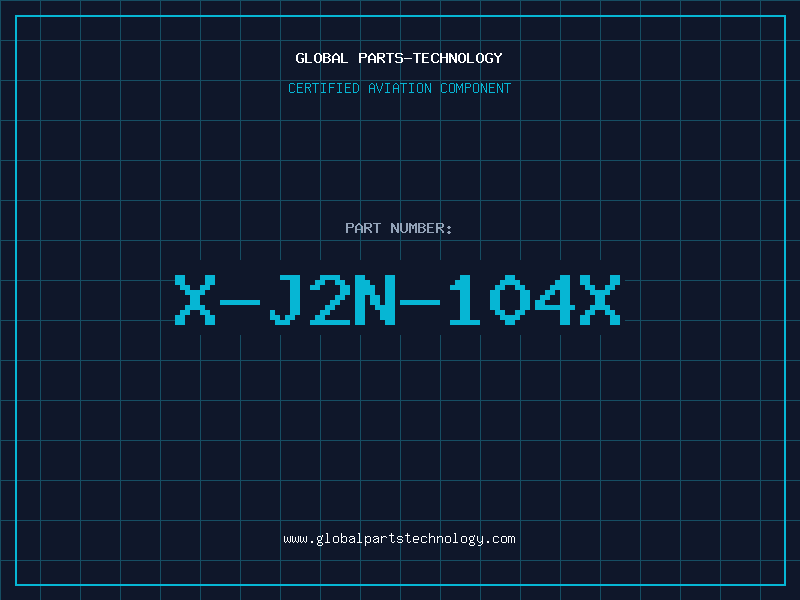 Aviation Part X-J2N-104X