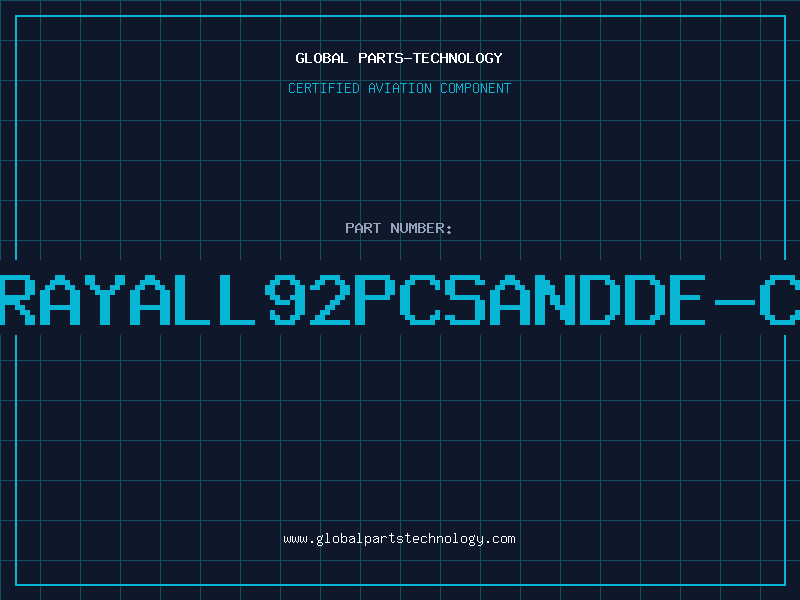 Aviation Part X-RAYALL92PCSANDDE-CAP