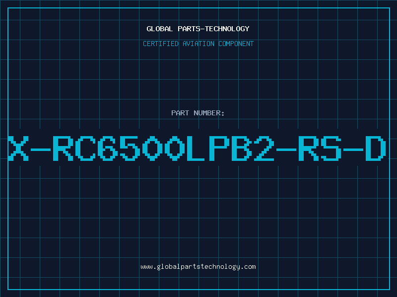 Aviation Part X-RC6500LPB2-RS-D
