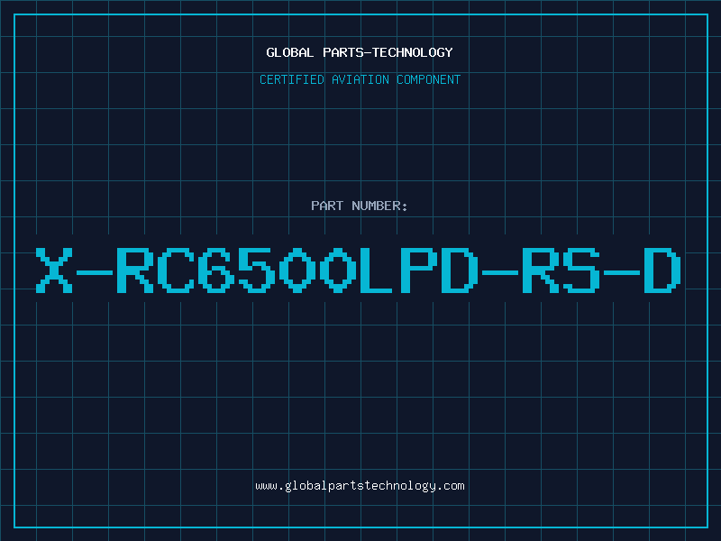 Aviation Part X-RC6500LPD-RS-D