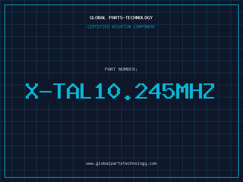 Aviation Part X-TAL10.245MHZ