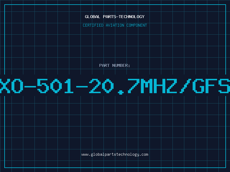 Aviation Part X-TCXO-501-20.7MHZ/GFS-526