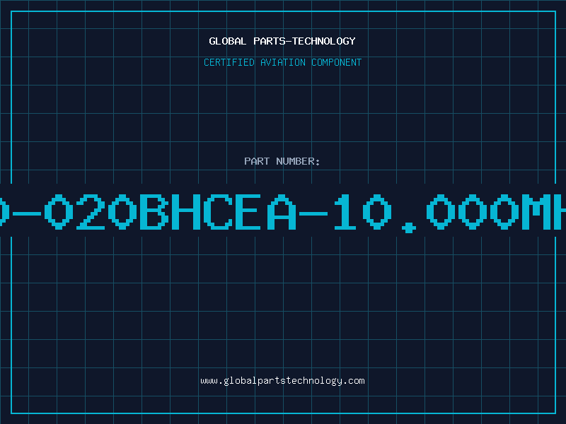 Aviation Part X0-020BHCEA-10.000MHZ