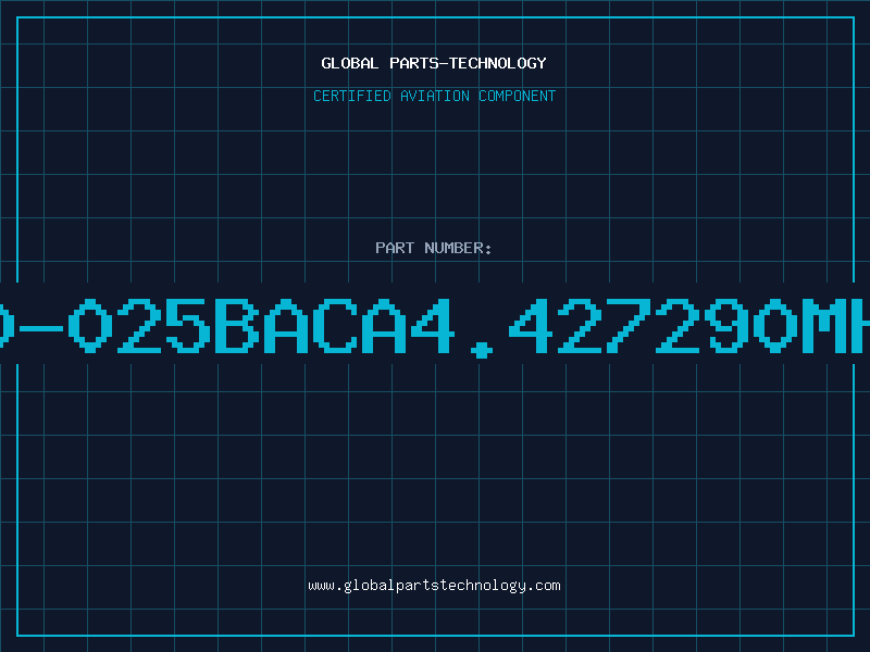 Aviation Part X0-025BACA4.427290MHZ