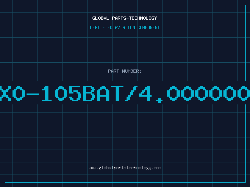 Aviation Part X0-105BAT/4.000000