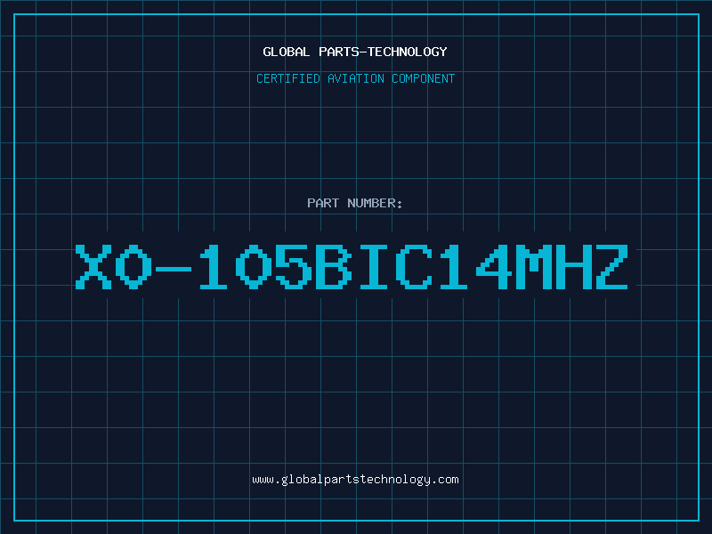 Aviation Part X0-105BIC14MHZ