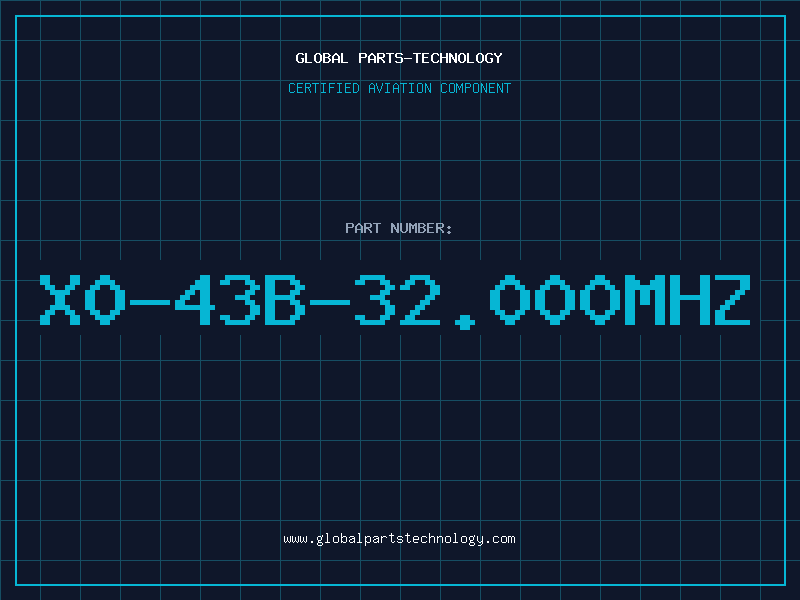 Aviation Part X0-43B-32.000MHZ