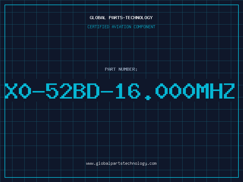 Aviation Part X0-52BD-16.000MHZ