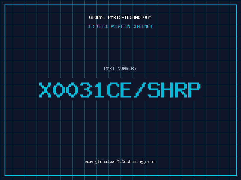 Aviation Part X0031CE/SHRP