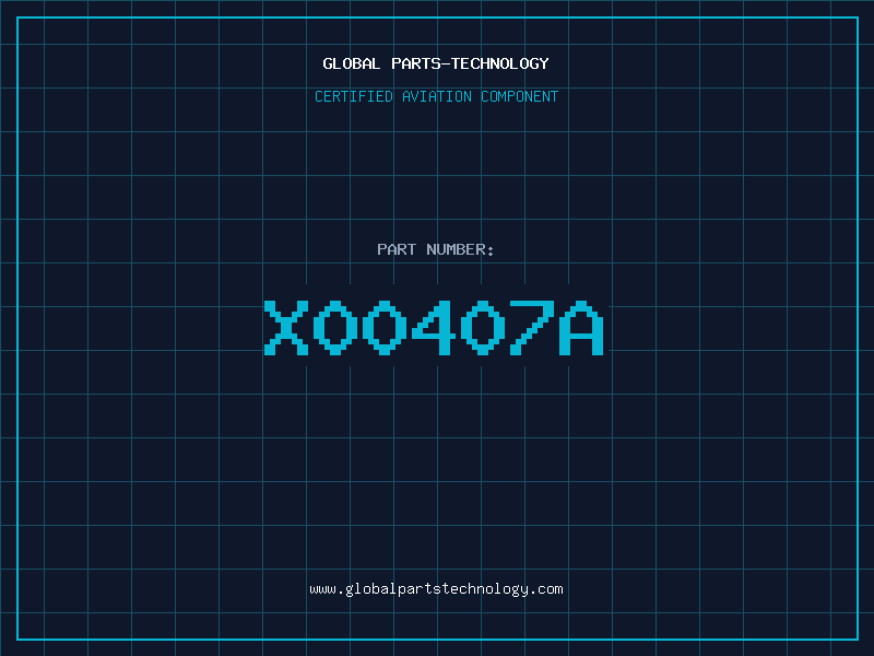 Aviation Part X00407A
