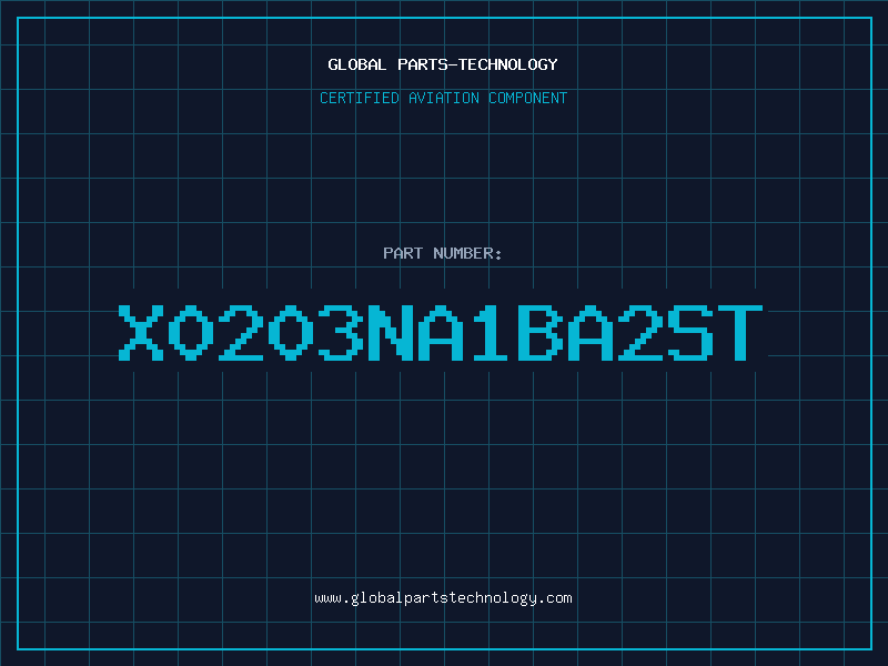 Aviation Part X0203NA1BA2ST