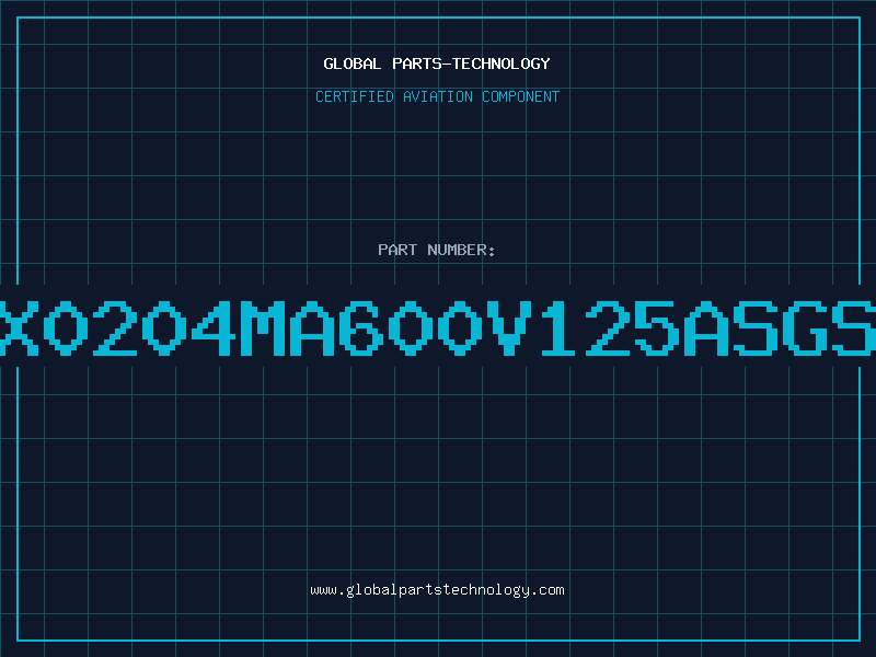 Aviation Part X0204MA600V125ASGS