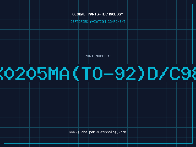 Aviation Part X0205MA(TO-92)D/C98