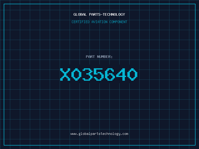 Aviation Part X035640