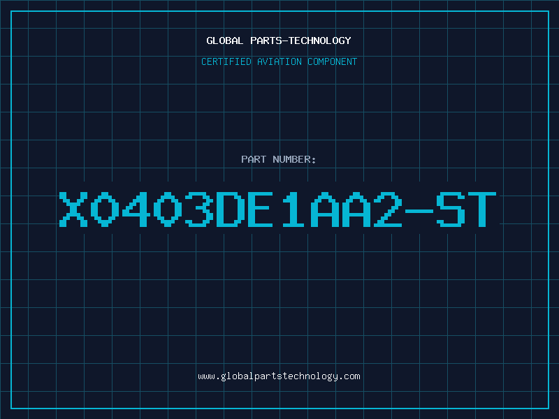 Aviation Part X0403DE1AA2-ST