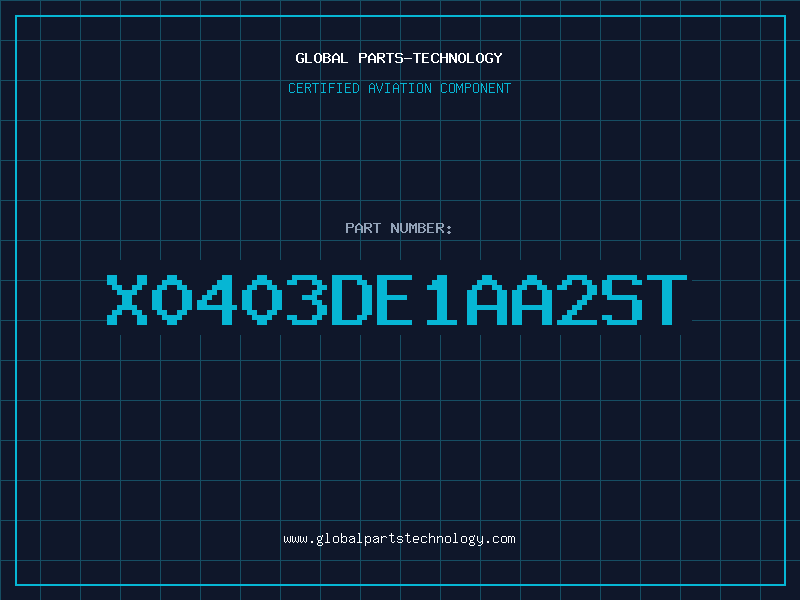 Aviation Part X0403DE1AA2ST