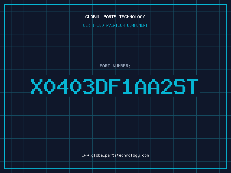Aviation Part X0403DF1AA2ST