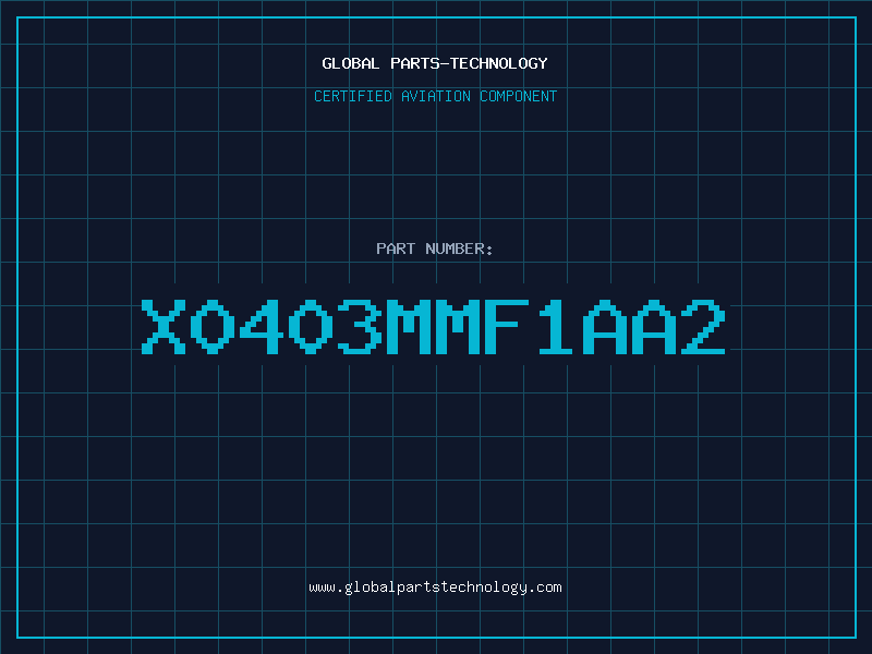 Aviation Part X0403MMF1AA2