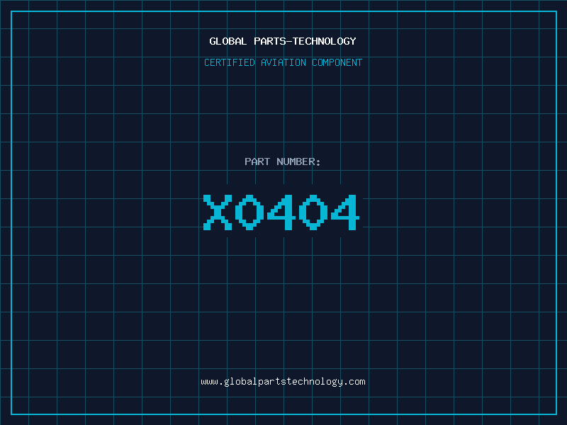 Aviation Part X0404