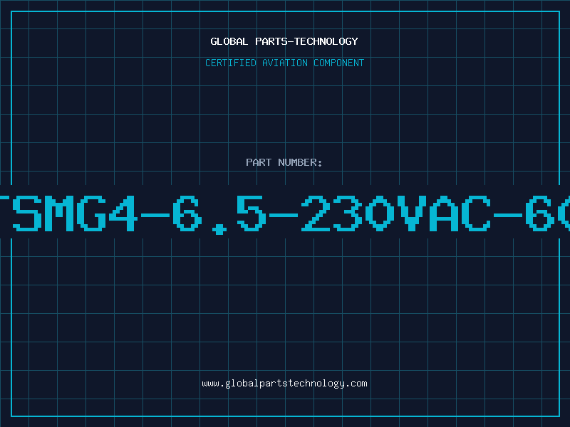 Aviation Part X0411TSMG4-6.5-230VAC-60HZ-C3