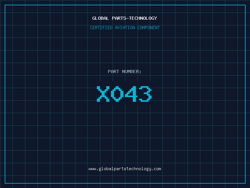 Aviation Part X043