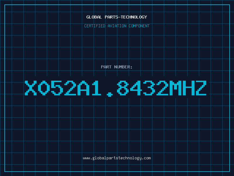 Aviation Part X052A1.8432MHZ