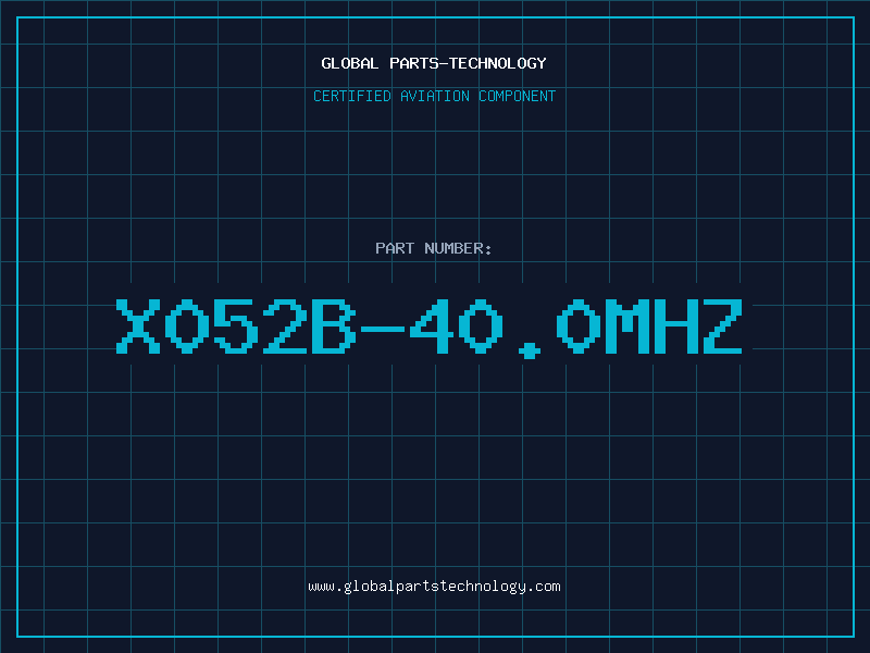 Aviation Part X052B-40.0MHZ